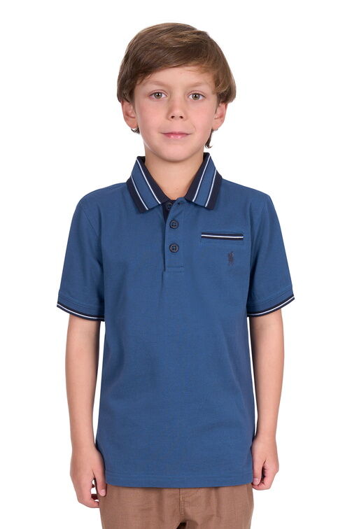 Thomas Cook Boys Ben Polo (T5S3509014) Blue Ocean