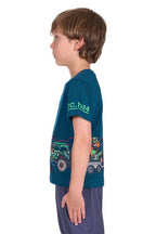 Thomas Cook Boys Lucas S/S Henley Tee (T5S3517123) Blue Ocean