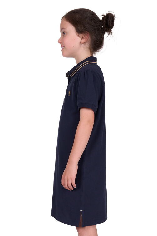 Thomas Cook Girls Traci S/S Polo Dress (T5S5408066) Navy
