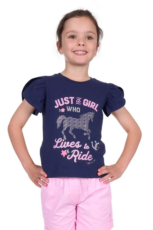 Thomas Cook Girls Heidi S/S Tee (T5S5503109) Navy