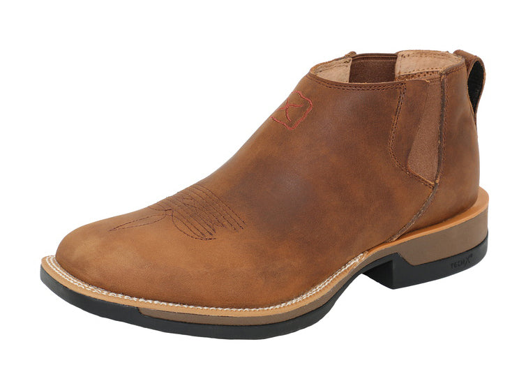 Twisted X Mens 4" Tech X1 Chelsea Western Boots (TCMXW0018) Rust Brown