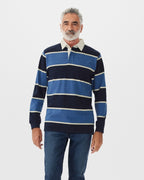 R.M.Williams Mens Tweedale Rugby (KR200JSFW01) Blue Navy White [SD]