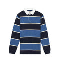 R.M.Williams Mens Tweedale Rugby (KR200JSFW01) Blue Navy White [SD]