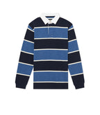 R.M.Williams Mens Tweedale Rugby (KR200JSFW01) Blue Navy White [SD]