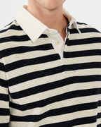 R.M.Williams Mens Tweedale Rugby (KR200JS3P01) Navy Cream [SD]