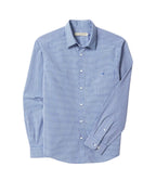 R.M.Williams Mens Classic L/S Shirt (SH201PSF801) Blue Check