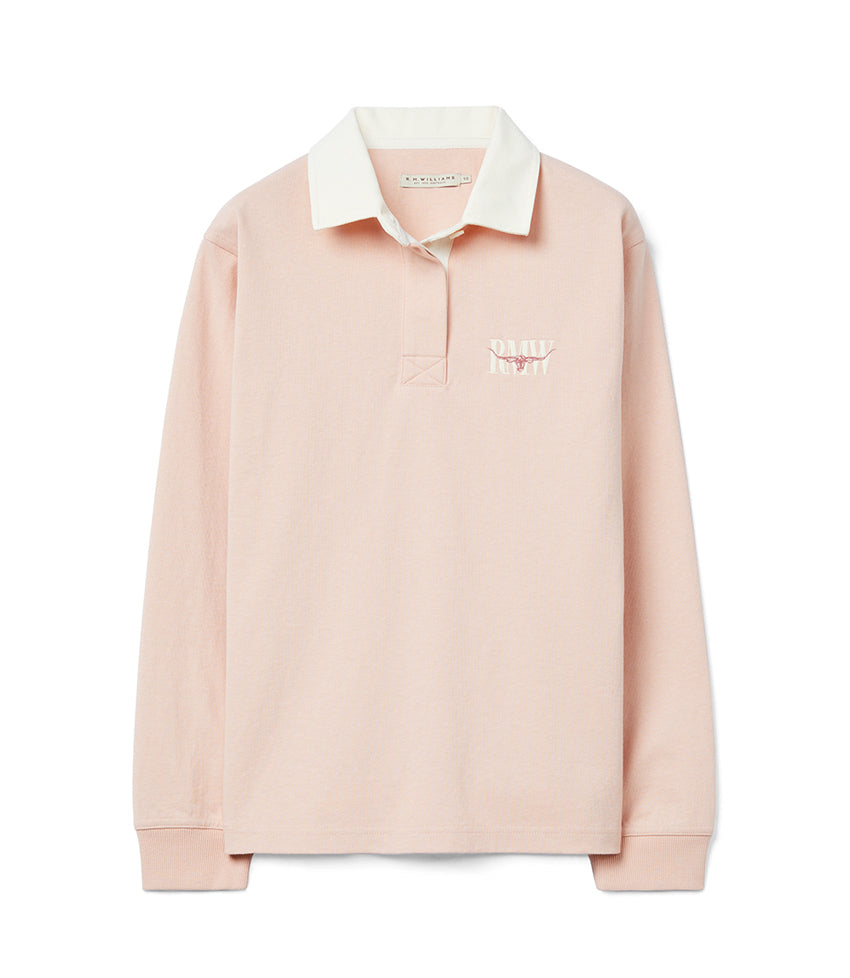 R.M.Williams Womens Narran Rugby (KRX00RJW901) Rose Smoke