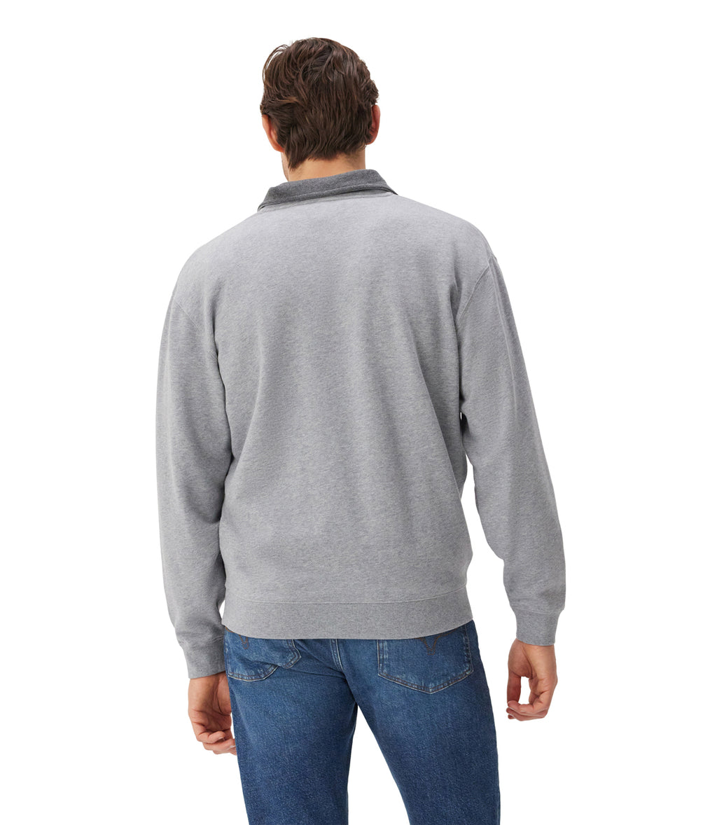 R.M.Williams Mens Mulyungarie Sweatshirt (KZ400LJS201) Grey Marle