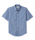 R.M.Williams Mens Classic S/S Shirt (SH211PSDA02) Blue Navy