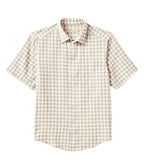 R.M.Williams Mens Classic S/S Shirt (SH211CB8301) Oatmeal