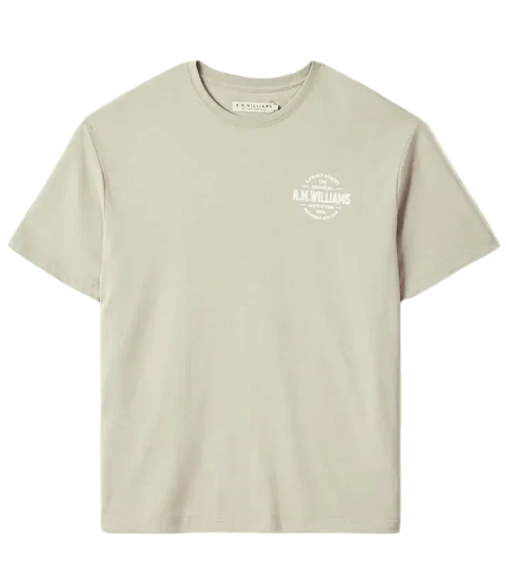 R.M.Williams Mens Prospect S/S Tee (KD410JEY801) Seafoam
