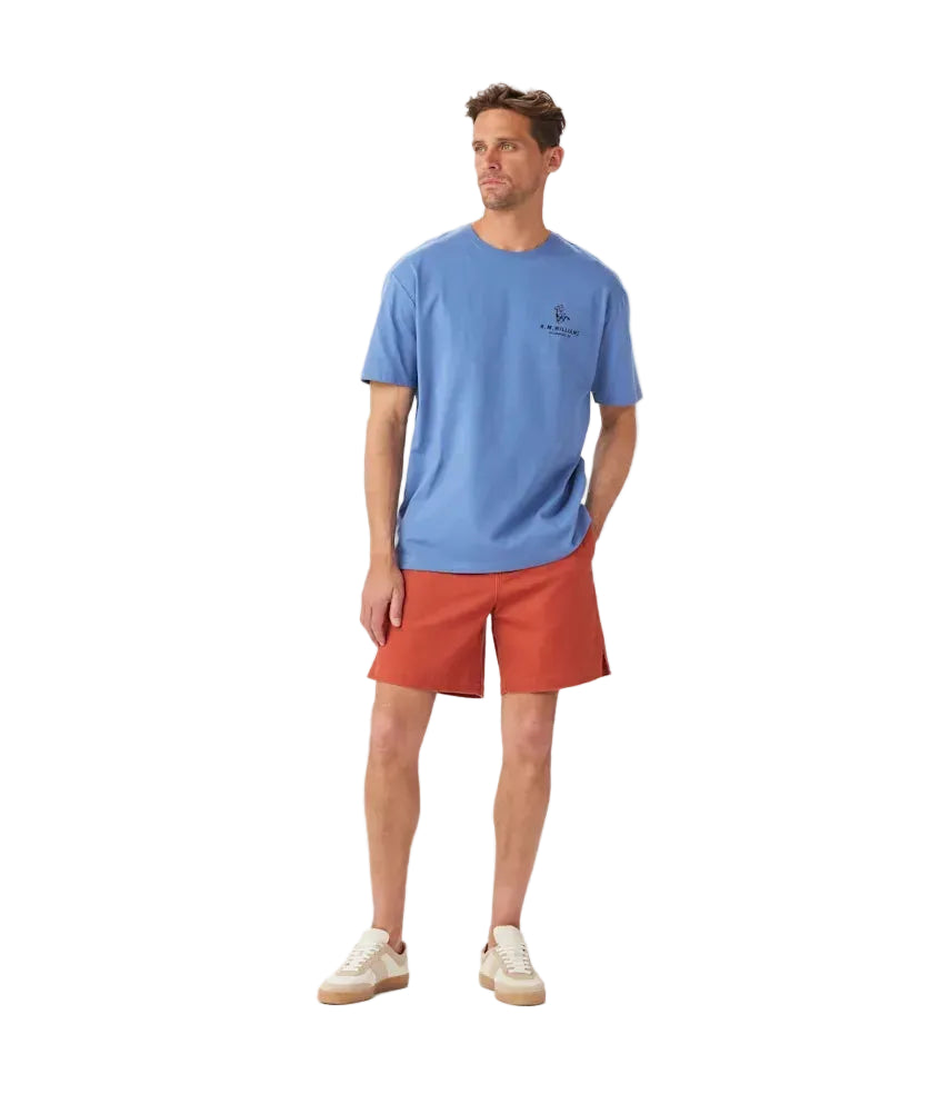 R.M.Williams Mens Banner S/S Tee (KD410JEM301) French Navy