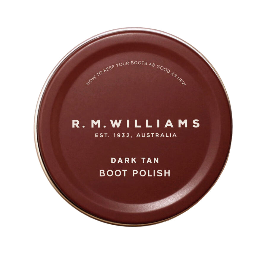 R.M.Williams Stockman's Boot Polish (CC244BP2301) Dark Tan 70ml
