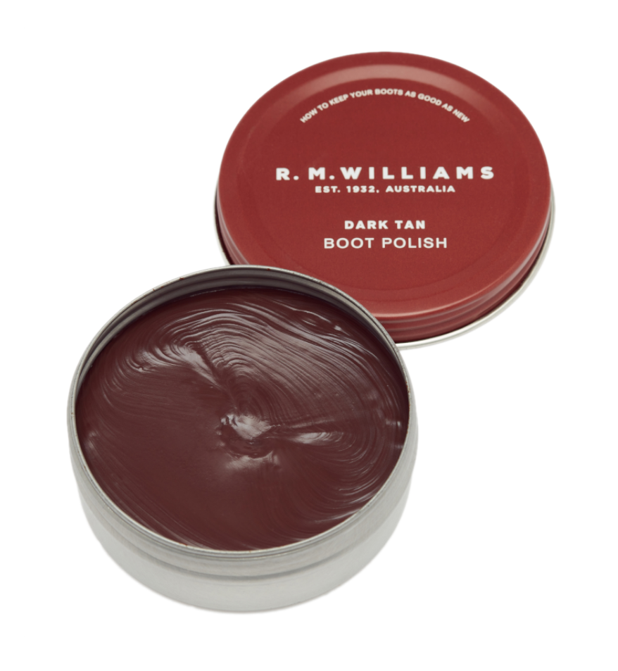 R.M.Williams Stockman's Boot Polish (CC244BP2301) Dark Tan 70ml