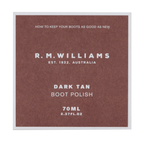 R.M.Williams Stockman's Boot Polish (CC244BP2301) Dark Tan 70ml