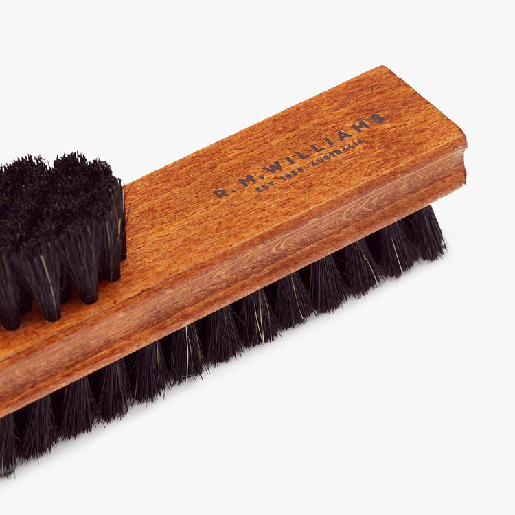 R.M.Williams Double Sided Brush (AOS9YXE0201) Black