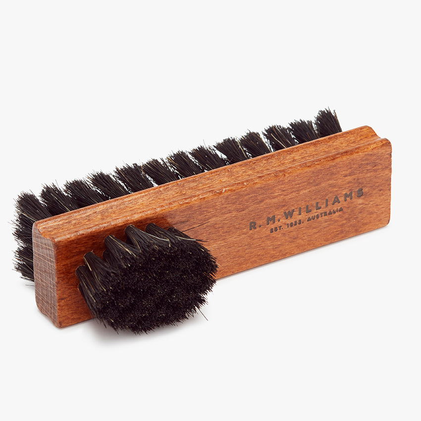 R.M.Williams Double Sided Brush (AOS9YXE0201) Black