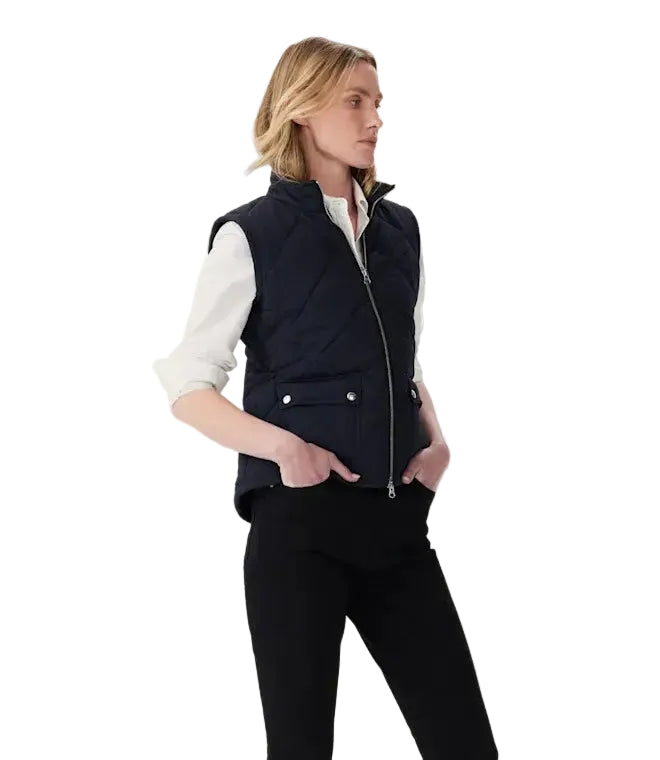 R.M.Williams Womens Willippa Vest (JV832NY02) Black