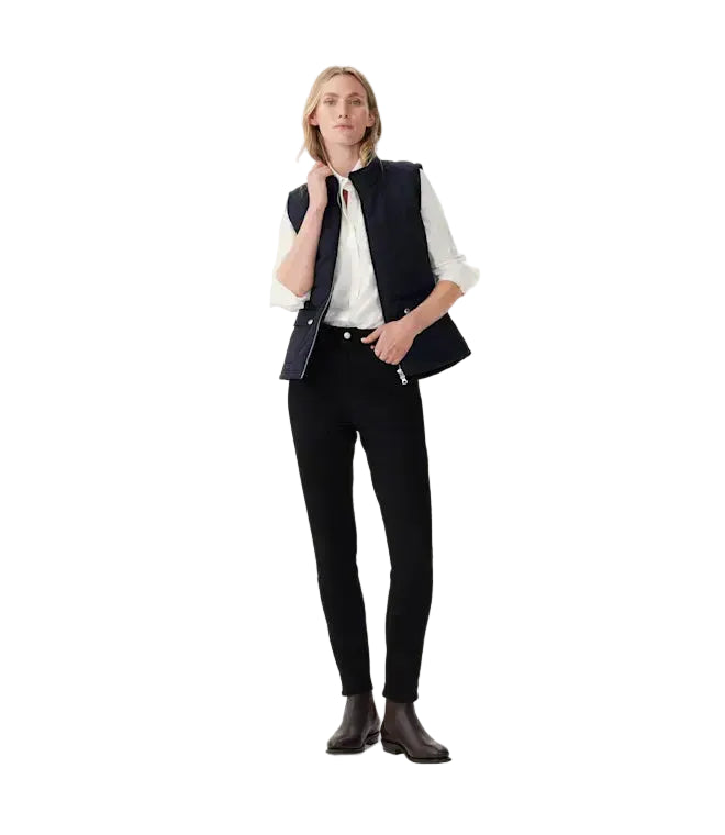 R.M.Williams Womens Willippa Vest (JV832NY02) Black
