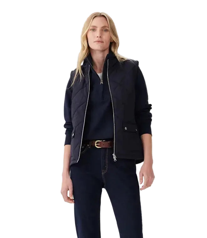 R.M.Williams Womens Willippa Vest (JV832NY02) Navy