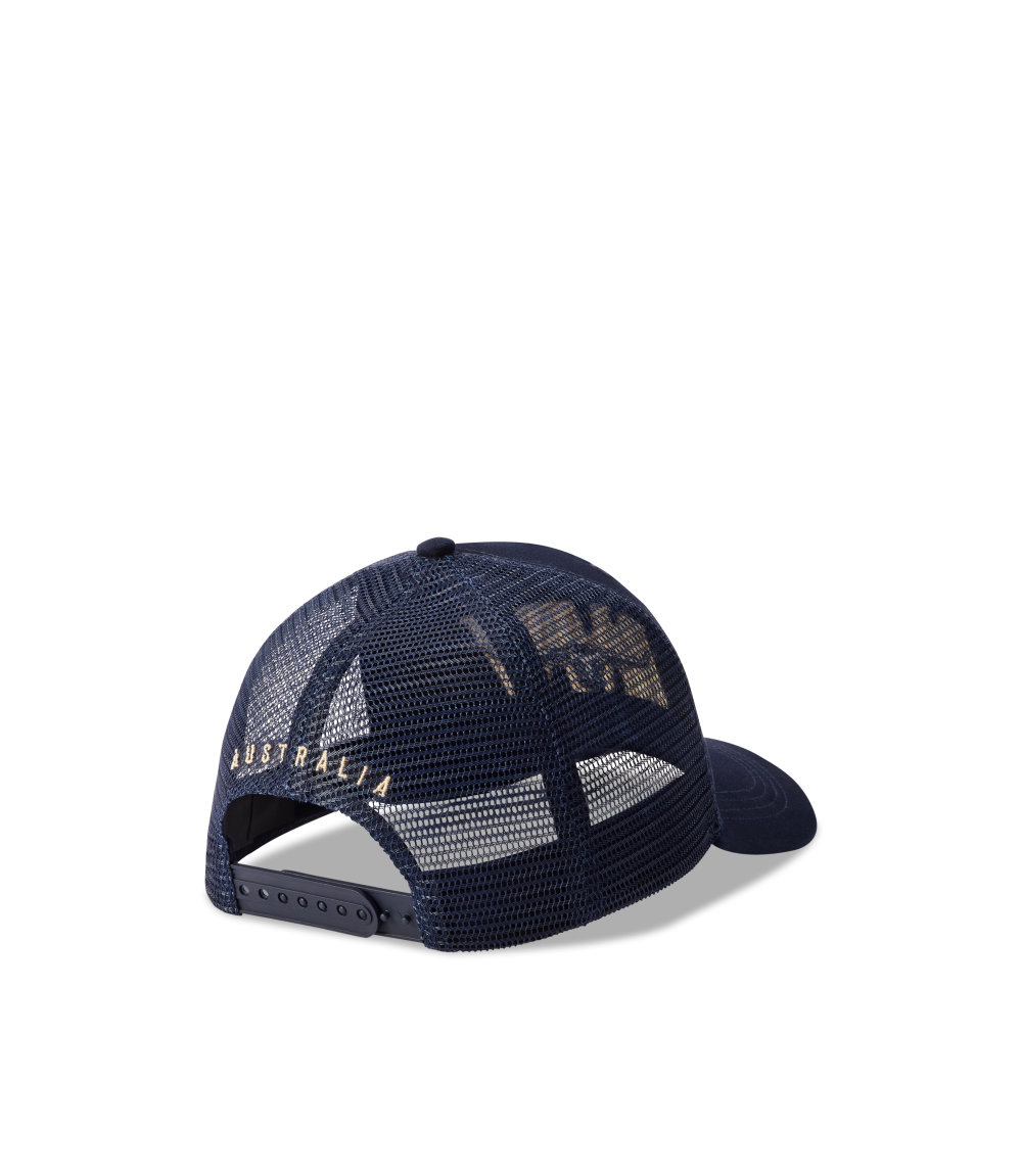 R.M.Williams Steers Head Trucker Cap (ACX9OWI450300) Navy