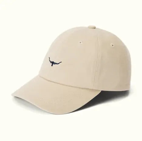 R.M.Williams Mini Longhorn Twill Cap (ACX9OWI13) Ecru