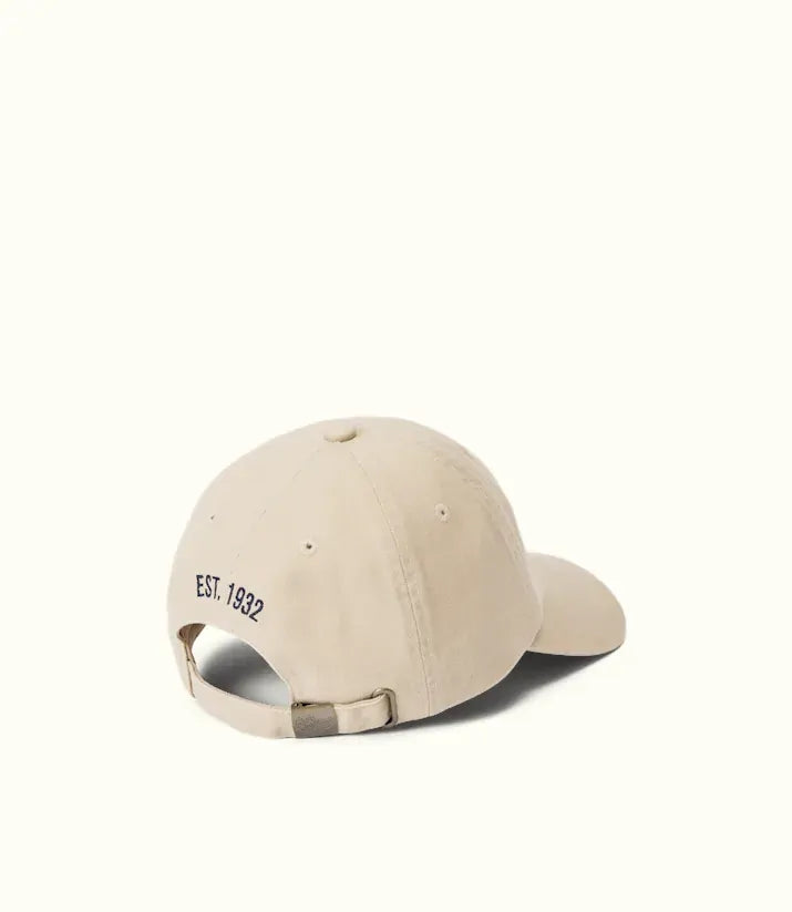 R.M.Williams Mini Longhorn Twill Cap (ACX9OWI13) Ecru