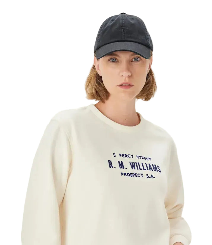 R.M.Williams Mini Longhorn Twill Cap (ACX9OWI13) Pewter