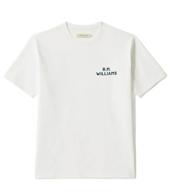 R.M.Williams Mens Trio S/S Tee (KD210JE51) White