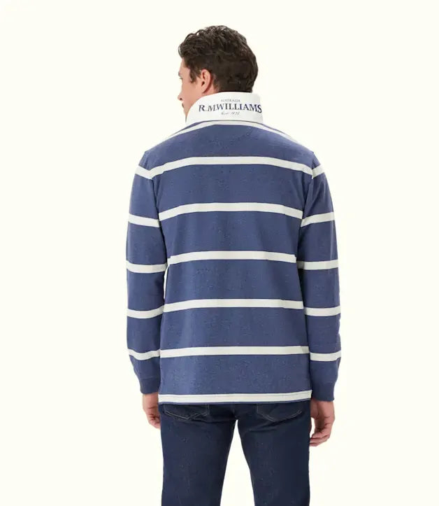 R.M.Williams Mens Tweedale Rugby (KR200RJ07) Blue Grey Marle [SD]