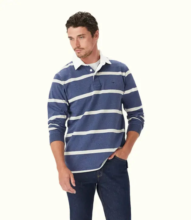 R.M.Williams Mens Tweedale Rugby (KR200RJ07) Blue Grey Marle [SD]