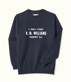 R.M.Williams Mens Bale Loopback Sweatshirt (KC400LJ02) Navy [SD]