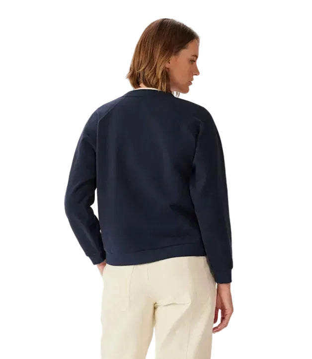 R.M.Williams Womens Lasso Brushed Sweatshirt (KC800BB02) Navy