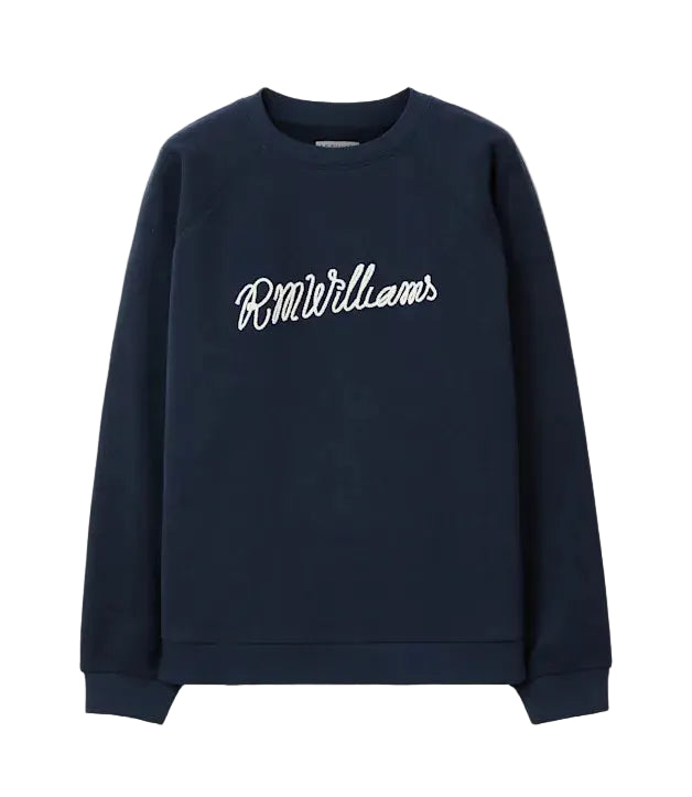 R.M.Williams Womens Lasso Brushed Sweatshirt (KC800BB02) Navy