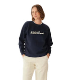 R.M.Williams Womens Lasso Brushed Sweatshirt (KC800BB02) Navy