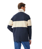 R.M.Williams Mens Heritage Rugby (KR200RJ11) Navy Sand