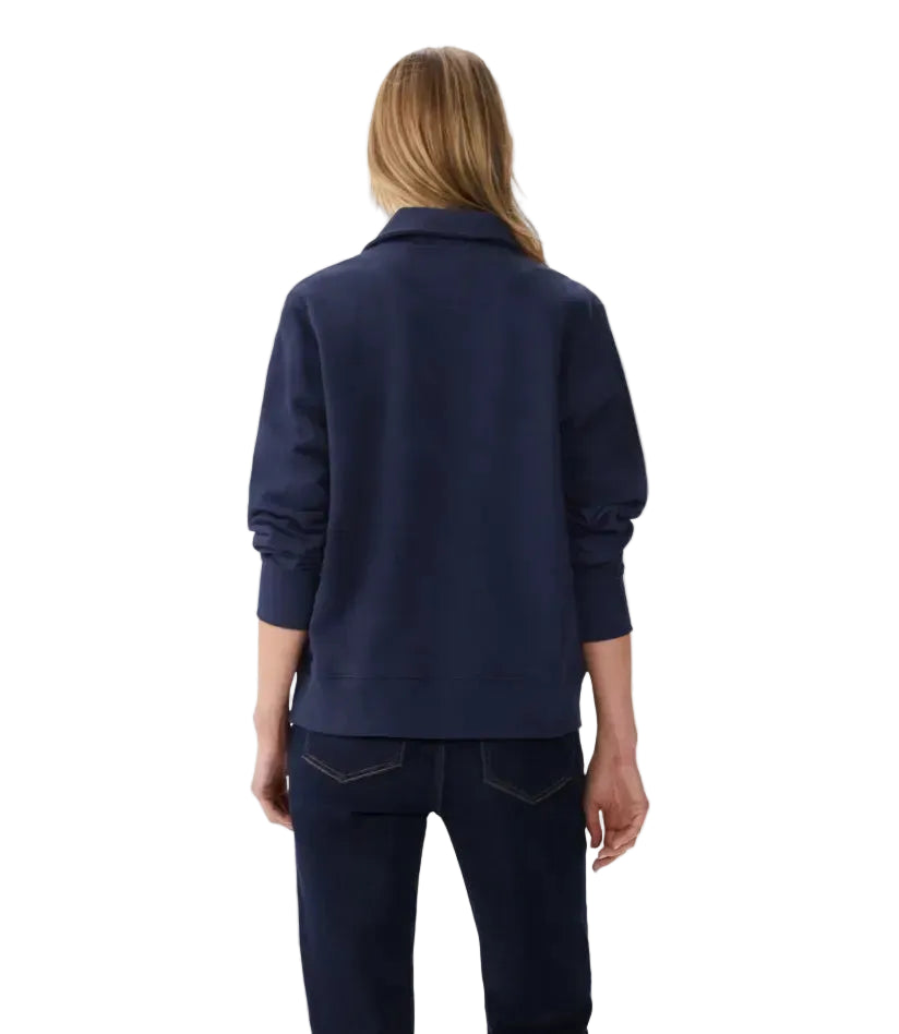 R.M.Williams Womens Trickett 1/4 Zip Sweatshirt (KZ800FL4503) Navy
