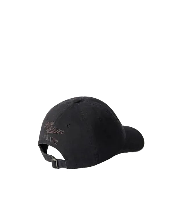 R.M.Williams Longhorn Twill Cap (ACX9OWI02) Black Wash