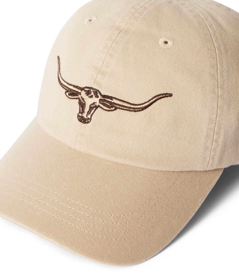 R.M.Williams Longhorn Twill Cap (ACX9OWI20) Ecru
