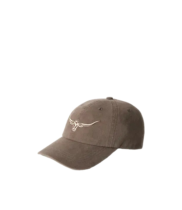 R.M.Williams Longhorn Twill Cap (ACX9OWI02) Silt