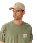R.M.Williams Mini Longhorn Twill Cap (ACX9OWI22) Aubergine