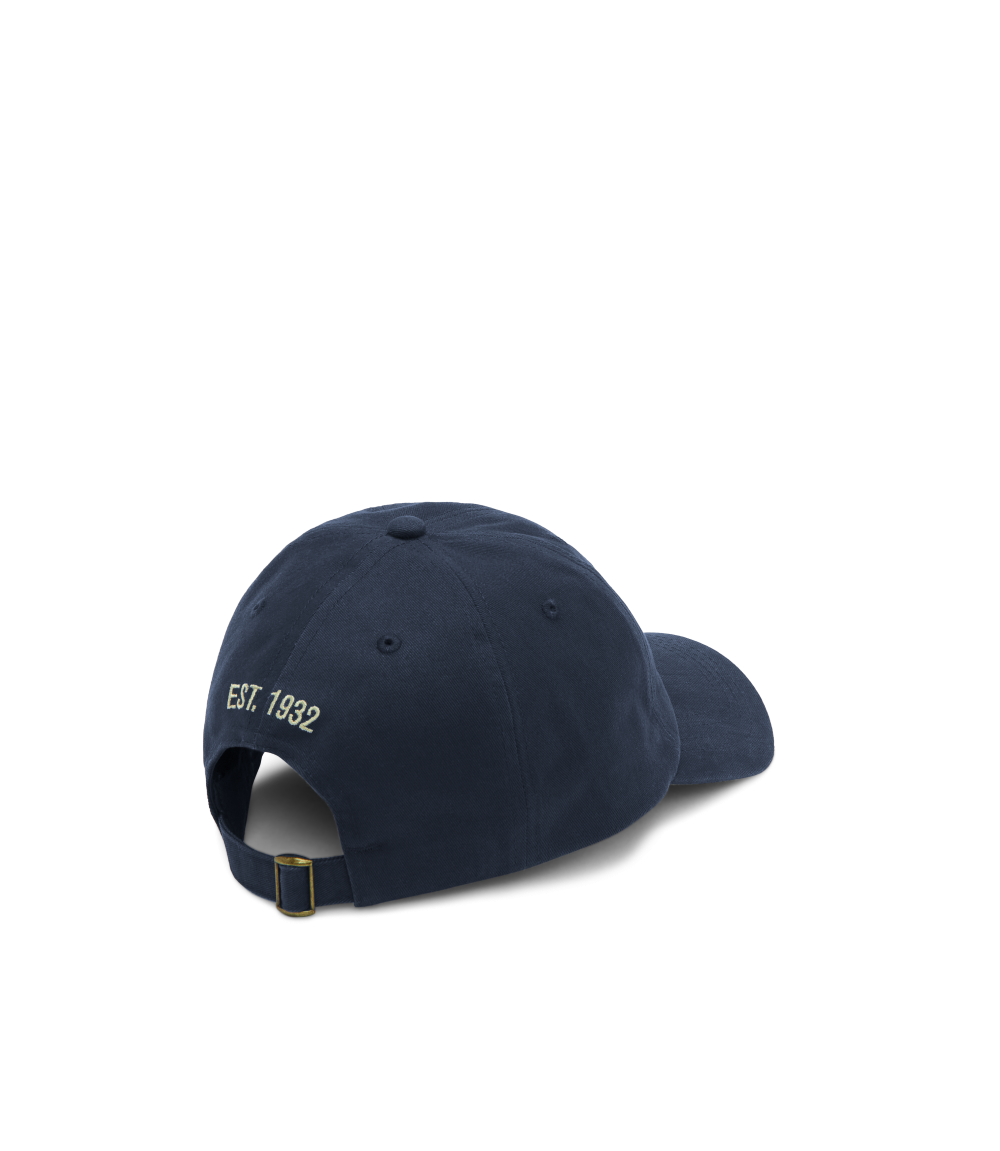 R.M.Williams Mini Longhorn Twill Cap (ACX9OWI22) Blue Wash