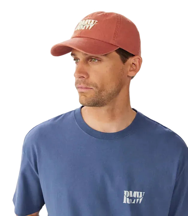 R.M.Williams Heritage Twill Cap (ACX9OWI18) Red Ochre