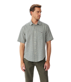 R.M.Williams Mens Johnson S/S Shirt (SHU11OS01) Olive