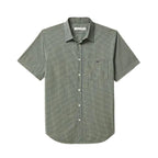 R.M.Williams Mens Parkes Regular Poplin S/S Shirt (SH201PS10) Sage Navy