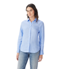 R.M.Williams Womens Olney Linen L/S Shirt (SH600LI01) Light Blue