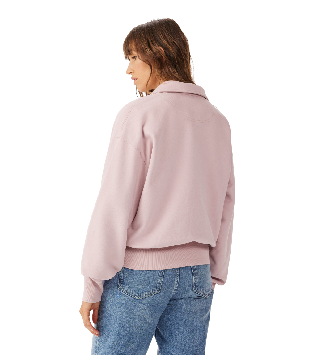 R.M.Williams Womens Trickett 1/4 Zip Jumper (KZ800BB04) Pink