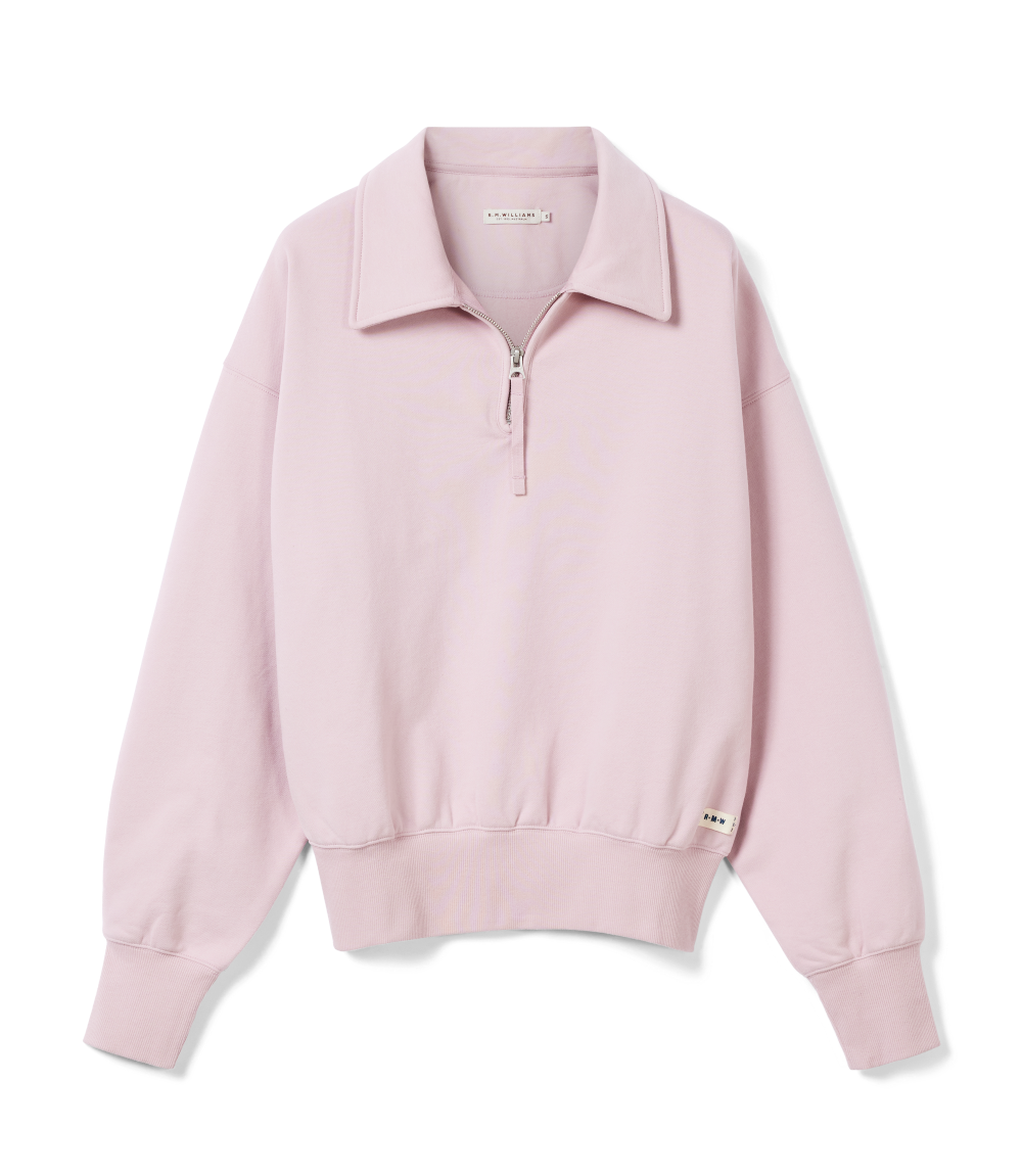 R.M.Williams Womens Trickett 1/4 Zip Jumper (KZ800BB04) Pink