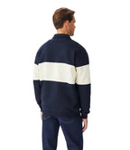 R.M.Williams Mens Heritage 1/4 Zip Jumper (KZU00BB01) Navy