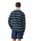 R.M.Williams Mens Bright Rugby (KR200RJ14) Navy/Green/Cream